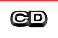 Imagem do produto Emblema “CD” Cromado para Chevrolet Vectra – Cod. 281